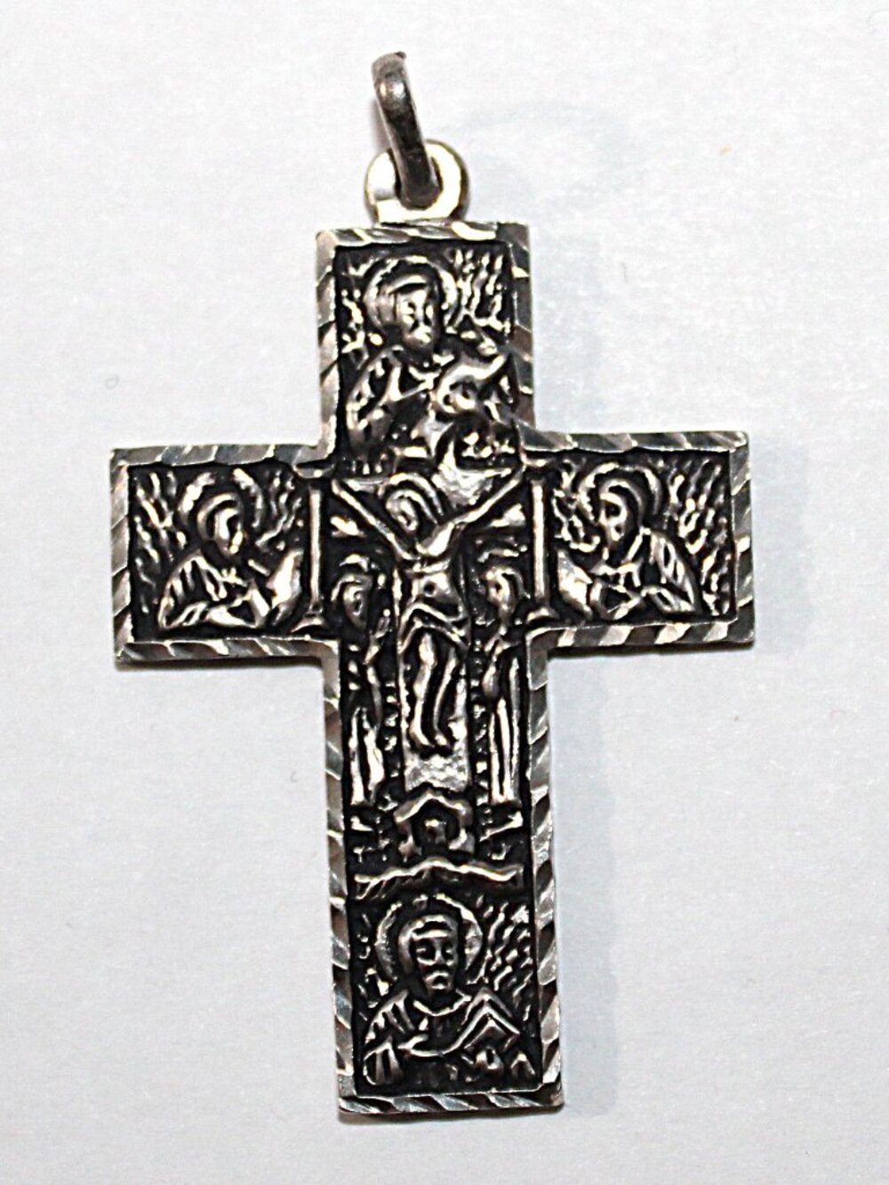 Sterling Silver Ornate Cross Pendant 6 Grams
